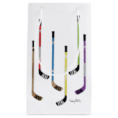 Hockey Sticks Colorful Klein Cadeauzakje (Voorkant)