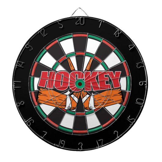 Hockey Sticks Dartbord (Voorkant)