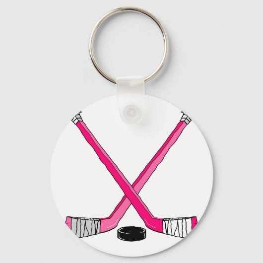 Hockey Sticks Sleutelhanger (Voorkant)