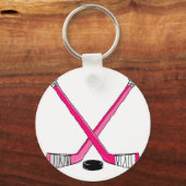 Hockey Sticks Sleutelhanger (Voorkant)