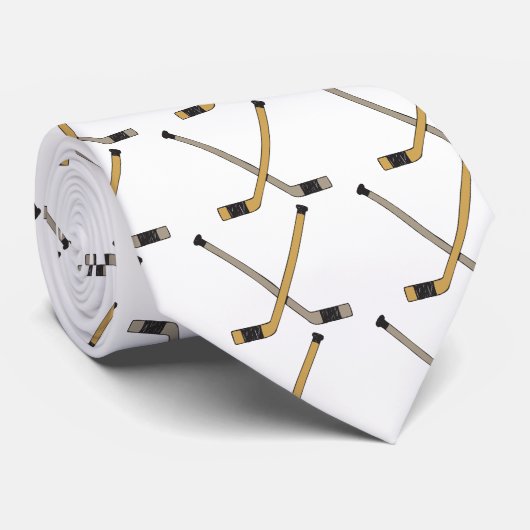 Hockey Sticks Stropdas (Opgerold)