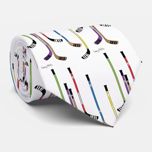 Hockey Sticks Stropdas (Opgerold)