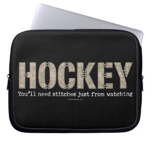 Hockey Stitches Laptop Sleeve