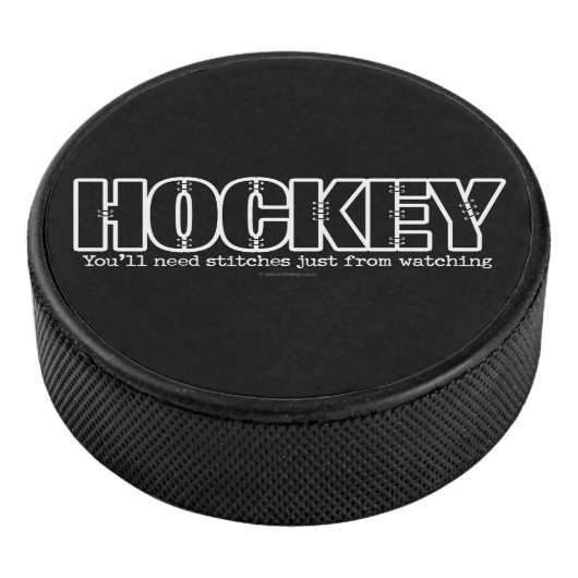 Hockey Stitches Puck (3/4)