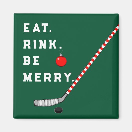 Hockey Stocking Stuffers Magneet (Voorkant)