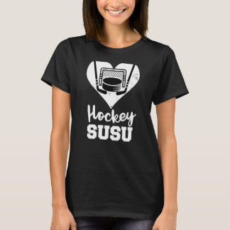 Hockey Susu Hockey Heart Grandma SuSu T-shirt