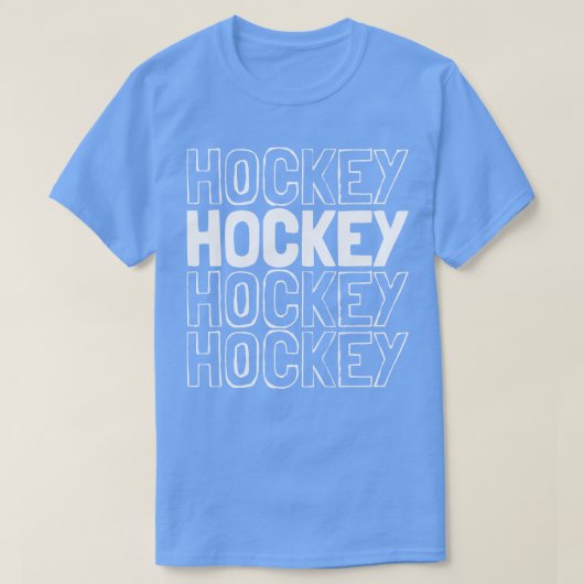 Hockey T-shirt (Design voorkant)