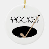 HOCKEY T-shirts en cadeautjes Keramisch Ornament (Voorkant)