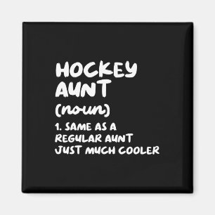 Hockey Tante Definitie Grappig Amp; Sassy Sports Magneet