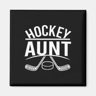 Hockey Tante Hockey Familie Grappig Magneet
