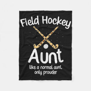 Hockey Tante Trots Hockey Speelster Tante Fleece Deken
