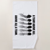 Hockey-team bovenal strandlaken (Voorkant)