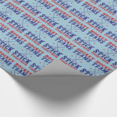 Hockey Teams Stick Together Gift Wrap Cadeaupapier (Hoek)
