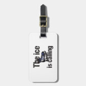 Hockey The Ice roept Bagagelabel (Voorkant verticaal)