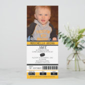 Hockey Ticket Verjaardag Kaart (Staand voorkant)