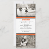 Hockey Ticket Wedding Save the Date (Achterkant)