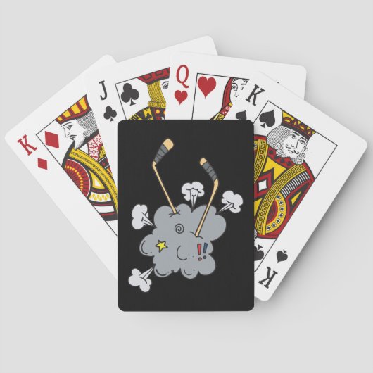 Hockey Tijd Pokerkaarten (Achterkant)