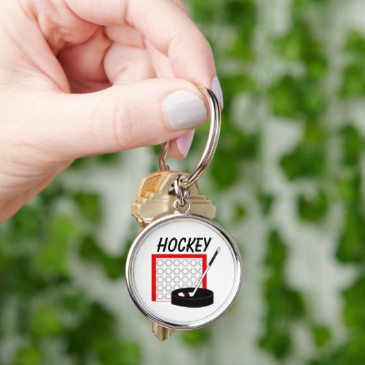 Hockey Time Sleutelhanger (Hand)