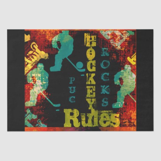 HOCKEY TISSUEPAPIER (Voorkant)