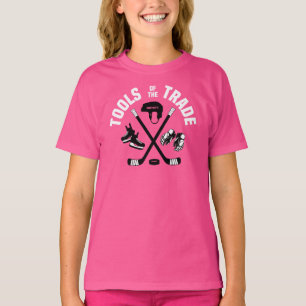 Hockey Tools of the Trade Girls T-shirt