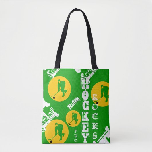 Hockey Tote Bag (Voorkant)