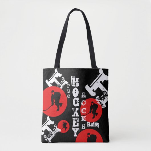 Hockey Tote Bag (Voorkant)