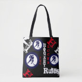 Hockey Tote Bag (Voorkant)