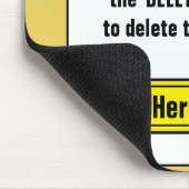 Hockey Trading Kaart Sjabloon Mousemat Muismat (Hoek)