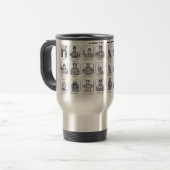 Hockey Travel Mug Reisbeker (Voorkant links)