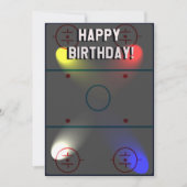 Hockey Trivia Birthday Card Feestdagenkaart (Voorkant)