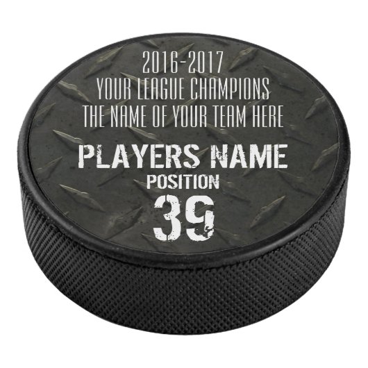 Hockey  Trophy Hockey Puck (3/4)