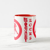 Hockey Tweekleurige Koffiemok (Center)