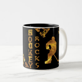 Hockey Tweekleurige Koffiemok