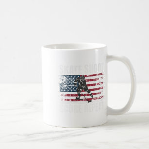 Hockey Usa Amerikaanse Vlag Grappige Vierde Juli H Koffiemok