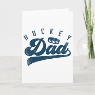 Hockey vader cadeaus papa Vaderdag Kaart