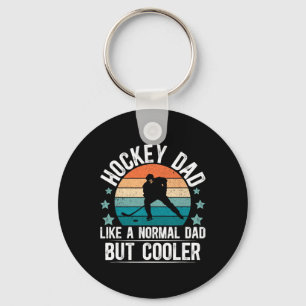 Hockey Vader Definitie IJshockey Speler Vader Hock Sleutelhanger