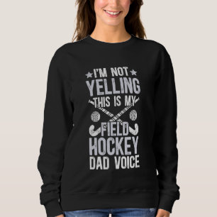 Hockey vader stem vader van een veld hockey speler trui