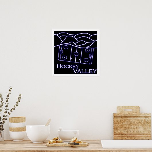 Hockey Valley Poster (Keuken)