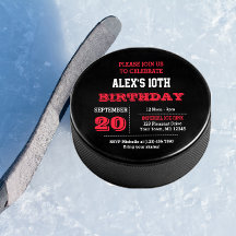 Hockey Verjaardag Uitnodiging