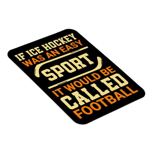 Hockey Versus Football Magneet (Rechterzijde)
