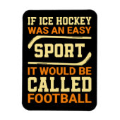 Hockey Versus Football Magneet (Verticaal)
