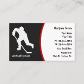 Hockey Visitekaartjes (Voorkant)