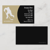 Hockey-Visitekaartjes Visitekaartje (Voorkant / Achterkant)