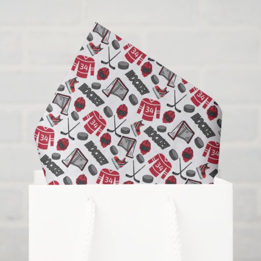 Hockey Vloeipapier Tissuepapier (Cadeauzakje)