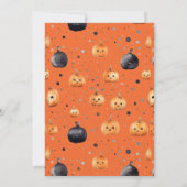 HOCKEY VOOR HALLOWEEN GHOST HOCKEY KAART (Achterkant)