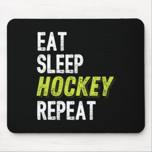 Hockey voor jongens Ice Hockey Speler Gift Muismat