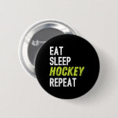 Hockey voor jongens Ice Hockey Speler Gift Ronde Button 5,7 Cm (Voorkant /achterkant)