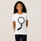 Hockey voor vrouwen t-shirt (Voorkant volledig)