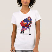 Hockey vrouwen T-Shirt afspelen (Voorkant)