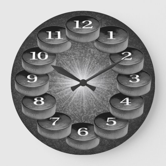 Hockey Wall klok (Voorkant)